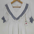 イデム IDEM marine shirring onepiece シャーリングパフスリーブワンピース レディース