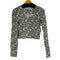 オンリー ONLY L/S 総柄デザイントップス レディース import:M