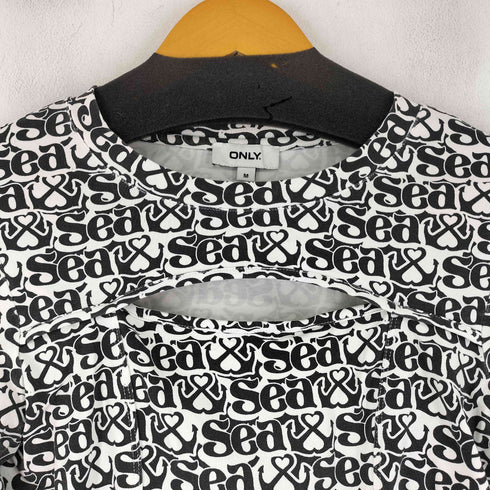 オンリー ONLY L/S 総柄デザイントップス レディース import:M