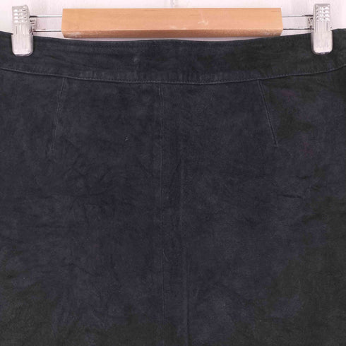 オンリー ONLY フロントジップデザイン レザースカート レディース JPN:XL