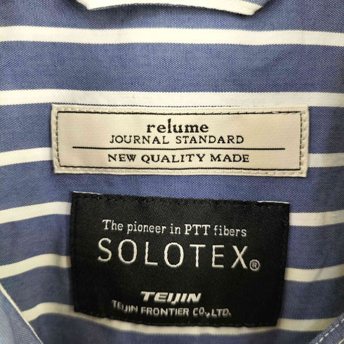 ジャーナルスタンダードレリューム JOURNAL STANDARD relume ストライプ ボックスシャツ メンズ S