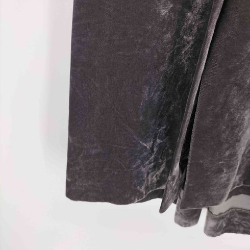 ヴィヴィアンウエストウッドレッドレーベル Vivienne Westwood RED LABEL ベルベット フロント スリット スカート レディース JPN:2