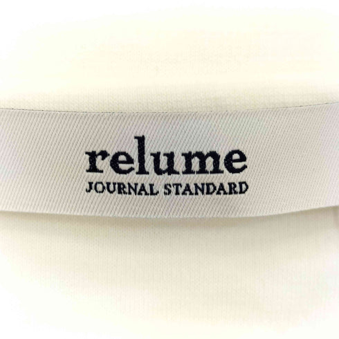 ジャーナルスタンダードレリューム JOURNAL STANDARD relume 25aw 50/-ポンチ 汗ジミ防止 ヘンリーネックT メンズ JPN:S