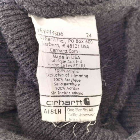 カーハート Carhartt USA製 ニットキャップ メンズ ONE SIZE