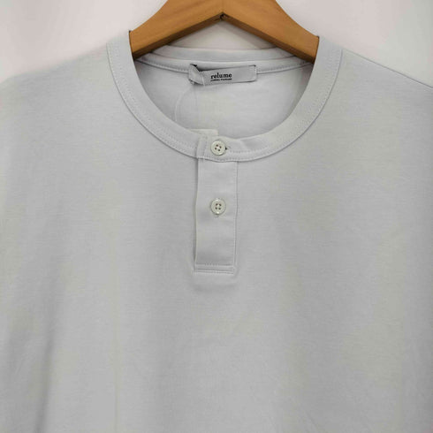 ジャーナルスタンダードレリューム JOURNAL STANDARD relume 25aw 50/-ポンチ 汗ジミ防止 ヘンリーネックT メンズ JPN:S