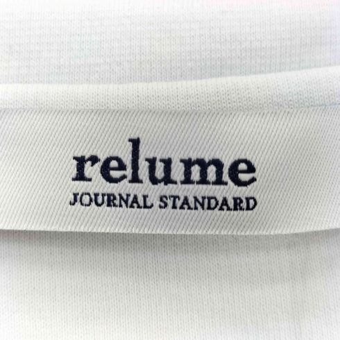 ジャーナルスタンダードレリューム JOURNAL STANDARD relume 25aw 50/-ポンチ 汗ジミ防止 ヘンリーネックT メンズ JPN:S