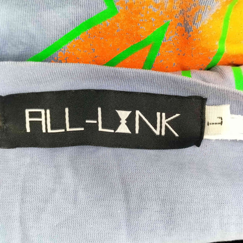 FILL-LINK 両面プリント S/S Tシャツ レディース