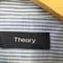 セオリー theory リネンストライプシャツ メンズ M