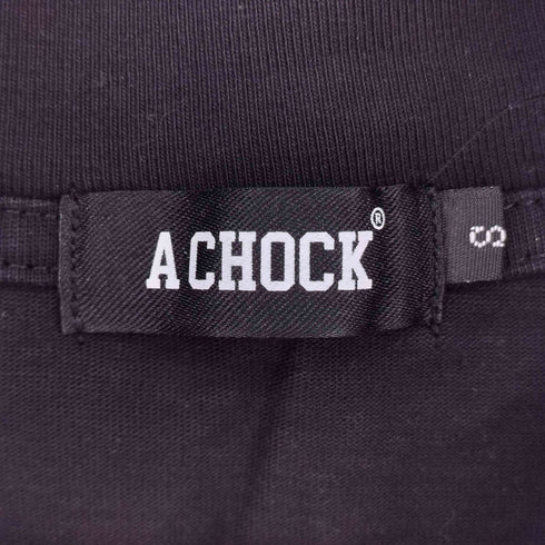 A CHOCK 両面プリント S/S Tシャツ レディース JPN:S