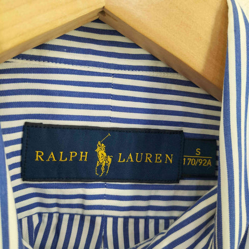 ラルフローレン RALPH LAUREN ボタンダウンストライプシャツ メンズ S