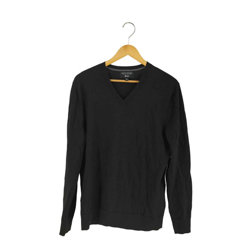 バナナリパブリック BANANA REPUBLIC Vネックウールニット メンズ L