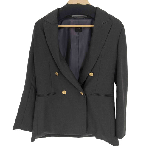 スピックアンドスパン Spick and Span 25AW ウールブレンド ダブルブレスト ジャケット レディース