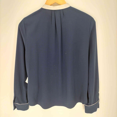 ナノユニバース NANO universe 25AW スタンドバイカラータックブラウス レディース JPN:M