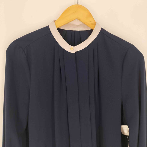 ナノユニバース NANO universe 25AW スタンドバイカラータックブラウス レディース JPN:M