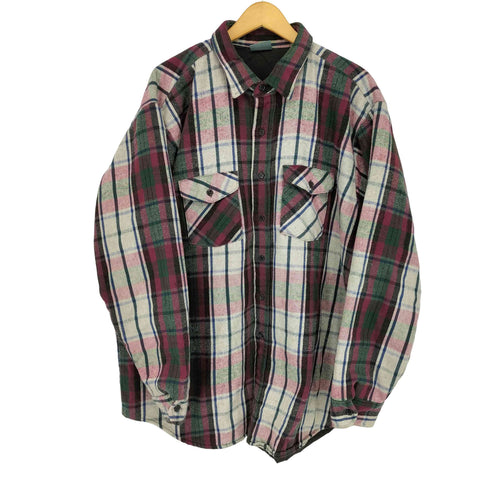 ozark wilderness outfitters 裏キルティング フランネルシャツ メンズ