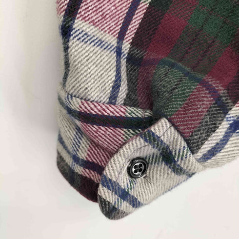 ozark wilderness outfitters 裏キルティング フランネルシャツ メンズ