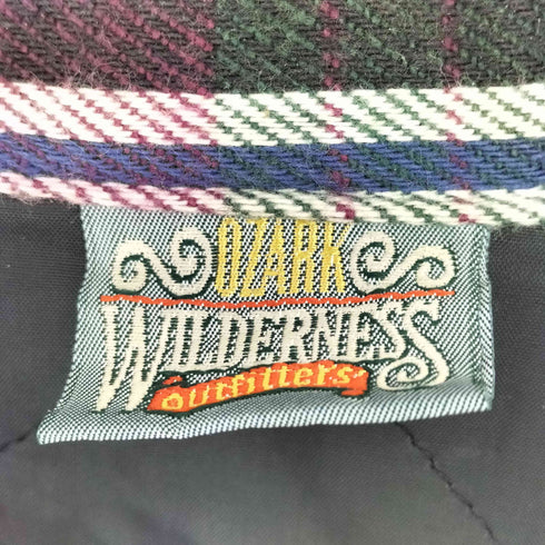 ozark wilderness outfitters 裏キルティング フランネルシャツ メンズ