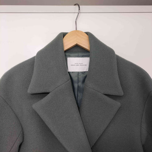 ユナイテッドアローズグリーンレーベルリラクシング UNITED ARROWS green label relaxing KC オーバーサイズチェスターコート レディース JPN:34
