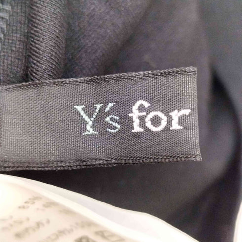 ワイズフォーリビング Ys for living ストレッチ オーバーサイズ カットソー レディース