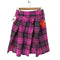 ヴィヴィアンウエストウッドレッドレーベル Vivienne Westwood RED LABEL 変形 タータンチェック スカート レディース 42