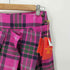 ヴィヴィアンウエストウッドレッドレーベル Vivienne Westwood RED LABEL 変形 タータンチェック スカート レディース 42