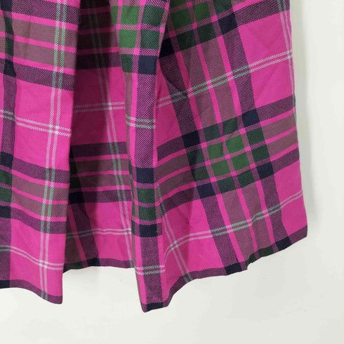 ヴィヴィアンウエストウッドレッドレーベル Vivienne Westwood RED LABEL 変形 タータンチェック スカート レディース 42