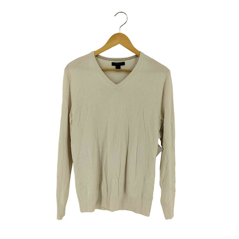 バナナリパブリック BANANA REPUBLIC silk × cotton × cashmere Vネックニット メンズ L