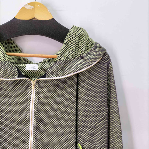 ハトラ hatra メッシュ ジップパーカー メンズ JPN:M