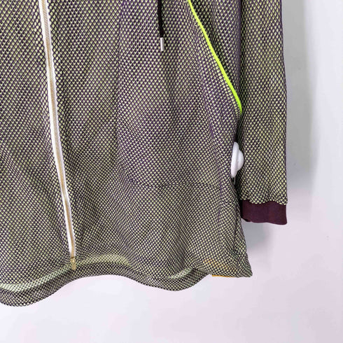 ハトラ hatra メッシュ ジップパーカー メンズ JPN:M