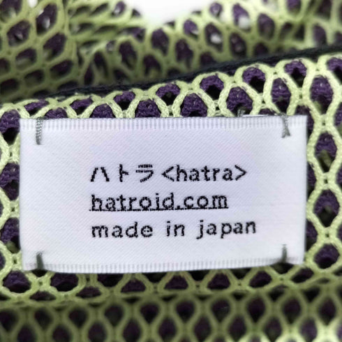 ハトラ hatra メッシュ ジップパーカー メンズ JPN:M