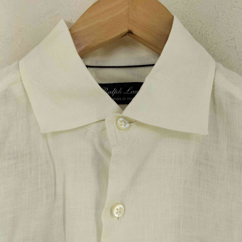 ラルフローレンパープルレーベル RALPH LAUREN PURPLE LABEL リネンシャツ メンズ S
