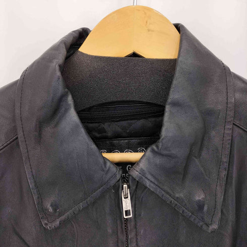 LEATHER GALLERY 本革 レザージャケット メンズ import:XL