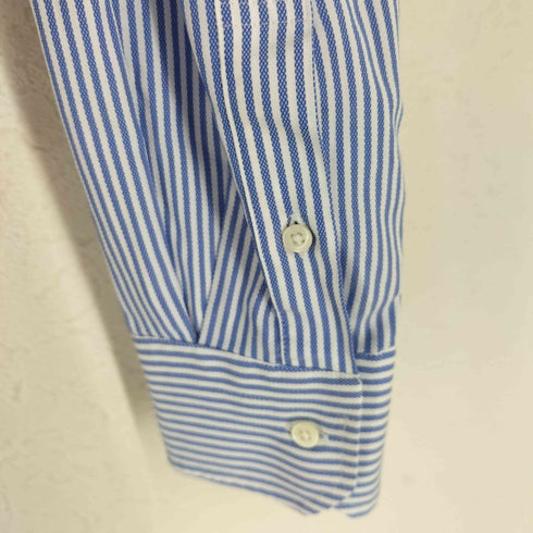 トロッターマッキントッシュフィロソフィー TROTTER MACKINTOSH PHILOSOPHY ストライプ柄 BDシャツ メンズ UK:40