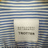 トロッターマッキントッシュフィロソフィー TROTTER MACKINTOSH PHILOSOPHY ストライプ柄 BDシャツ メンズ UK:40