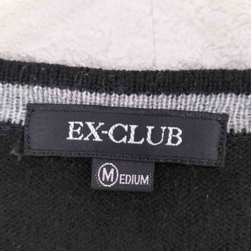 EX-CLUB カシミヤVネックニット メンズ M