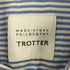 トロッターマッキントッシュフィロソフィー TROTTER MACKINTOSH PHILOSOPHY ストライプ柄 BDシャツ メンズ UK:40