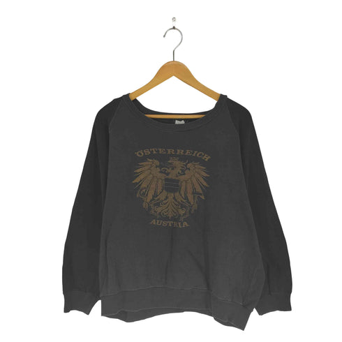 BAUMWOLLE OSTERREICH AUSTRIA ラグランスリーブスウェット メンズ XL