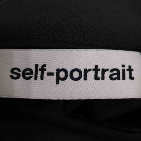 セルフポートレイト self-portrait ビジュー ノースリーブ オールインワン レディース UK 10