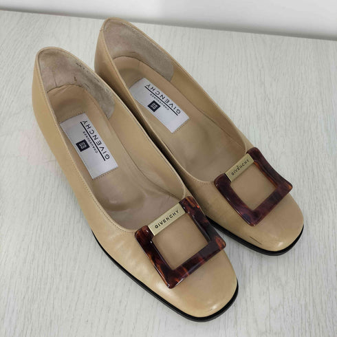 ジバンシィ GIVENCHY スクエアモチーフ ヒールパンプス レディース EUR:35