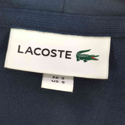 ラコステ LACOSTE フロントロゴ 鹿の子 プルオーバーパーカー メンズ import:S