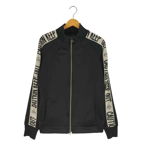 ビューティービースト beauty:beast DOLMAN SLEEVE “CAUTION KEEP OUT” TRACK JKT 袖ロゴ ダブルジップ トラックジャケット メンズ