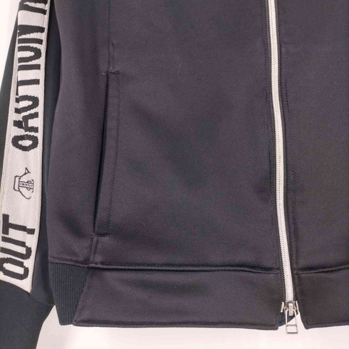 ビューティービースト beauty:beast DOLMAN SLEEVE “CAUTION KEEP OUT” TRACK JKT 袖ロゴ ダブルジップ トラックジャケット メンズ