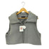 ザラ ZARA フェイクファー ハーフジップベスト レディース import:M