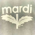 マルディメクルディ Mardi Mercredi フロントロゴプリント クルーネックスウェット レディース