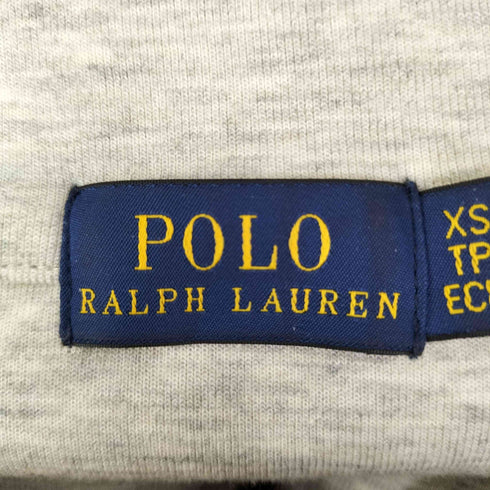 ポロラルフローレン POLO RALPH LAUREN ハーフジップ スウェット トレーナー レディース import:XS