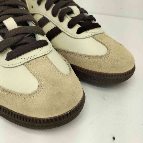 アディダスオリジナルス adidas Originals SAMBA OG サンバ クリームホワイト ダークブラウン レディース JPN:23.5