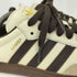 アディダスオリジナルス adidas Originals SAMBA OG サンバ クリームホワイト ダークブラウン レディース JPN:23.5