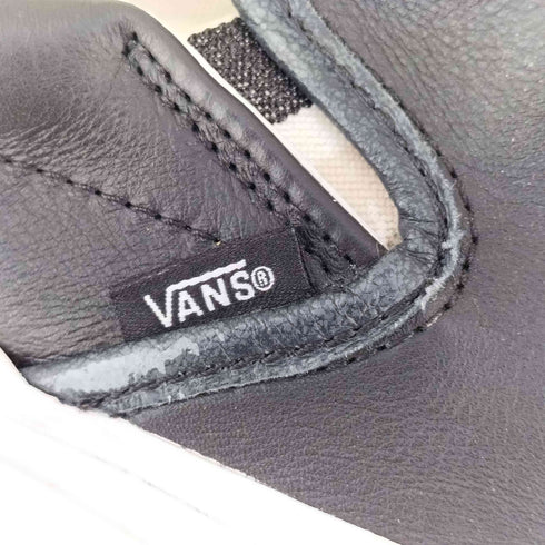 バンズ VANS レザーCLASSIC SLIP-ON メンズ JPN:27.5