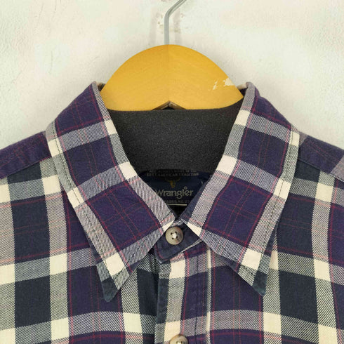 ラングラー Wrangler 90S L/S チェックシャツ メンズ import:M