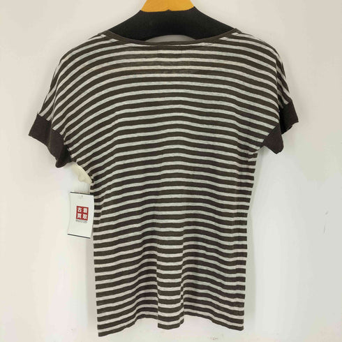 マーガレットハウエル MARGARET HOWELL LINEN STRIPE JERSEY レディース JPN:2